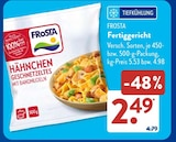 Fertiggericht im Angebot bei ALDI SÜD in Dreieich Fertiggericht Angebote von FROSTA bei ALDI SÜD Dreieich für 2,49 €