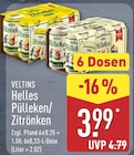 Aktuelle Veltins Angebote bei ALDI Nord in Oberhausen Aktuelles Helles Pülleken Angebot bei ALDI Nord in Oberhausen ab 3,99 €
