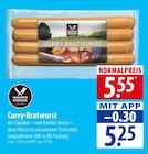 Curry-Bratwurst Angebote von Qualitäts Fleischerei bei famila Nordost Langenhagen für 5,25 €