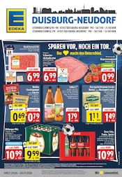 Hackfleisch im EDEKA Prospekt in Duisburg Aktueller EDEKA Prospekt mit Hackfleisch, "Aktuelle Angebote", Seite 1