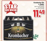 Aktuelle Krombacher Angebote bei EDEKA in Hückelhoven Aktuelles Pils Angebot bei EDEKA in Hückelhoven ab 11,49 €