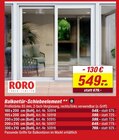 Balkontür-Schiebeelement von RORO im aktuellen toom Baumarkt Prospekt