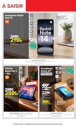 Offre Smartphone Samsung dans le catalogue Carrefour du moment à la page 62