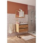 Meuble simple vasque, 2t l.80 x H.55 x P.48 cm, effet chêne miel, Lizzio en promo chez Leroy Merlin Meuble simple vasque, 2t l.80 x H.55 x P.48 cm, effet chêne miel, Lizzio dans le catalogue Leroy Merlin