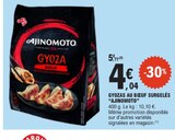 Gyozas au bœuf surgelés - AJINOMOТО dans le catalogue E.Leclerc