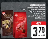 Lindor Kugeln von Lindt im aktuellen E center Prospekt für 3,79 €