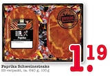 Paprika Schweinesteaks im Angebot bei E center in Baden-Baden Paprika Schweinesteaks Angebote von Unsere Hausmarke bei E center Baden-Baden für 1,19 €