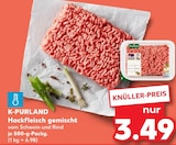 Aktuelles Hackfleisch gemischt Angebot bei Kaufland in Braunschweig ab 3,49 €