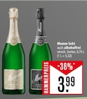 Aktuelle Mumm Angebote bei Marktkauf in Freiburg (Breisgau) Aktuelles Sekt Angebot bei Marktkauf in Freiburg (Breisgau) ab 3,99 €