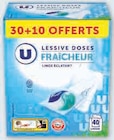 LESSIVE TRI-DOSES - U en promo chez Super U Marseille à 5,99 €