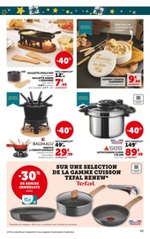 Appareil Raclette Angebote im Prospekt "LES PRIX BAS de Noël" von Hyper U auf Seite 65
