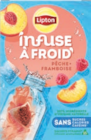 Infusion à froid pêche-framboise - LIPTON dans le catalogue Aldi