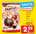 Bueno Eggs von Kinder im aktuellen Netto Marken-Discount Prospekt für 2,22 €