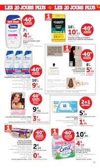 Promotion Shampooing dans le prospectus Hyper U, valable du 29/09/2026 au 11/10/2026 Promo Shampooing dans le catalogue Hyper U du moment à la page 21