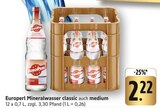 E center Pfullingen - Mineralwasser classic Angebot im Prospekt Mineralwasser classic bei E center im Pfullingen Prospekt für 2,22 €