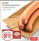 Aktuelle Wiener Würstchen Angebote bei GLOBUS in Duisburg Aktuelles Wiener Würstchen Angebot bei GLOBUS in Duisburg ab 8,50 €