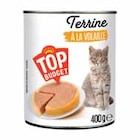 Terrine à la volaille pour chat - TOP BUDGET dans le catalogue Intermarché