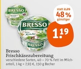 Frischkäsezubereitung bei tegut im Liederbach Prospekt für 1,19 €