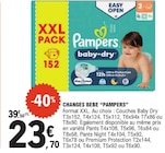 changes bebe - PAMPERS en promo chez E.Leclerc Créteil à 23,70 €