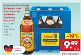 Frankfurter Äpfelwein oder Frau Rauscher Apfelwein Speierling Naturtrüb bei Netto Marken-Discount im Essenheim Prospekt für 9,49 €