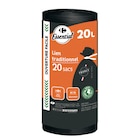 20 sacs poubelle 20L - CARREFOUR ESSENTIAL - Carrefour à Caen 20 sacs poubelle 20L - CARREFOUR ESSENTIAL en promo chez Carrefour Caen à 1,79 €