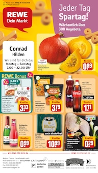 Coca Cola im REWE Prospekt "Dein Markt" mit 35 Seiten (Hilden)