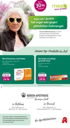 mea - meine apotheke Prospekt für Oberwiera mit 4 Seiten mea - meine apotheke Prospekt für Oberwiera: "Unsere Juli-Angebote", 4 Seiten, 01.07.2025 - 31.07.2025