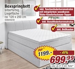 Boxspringbett bei POCO im Erfurt Prospekt für 699,99 €