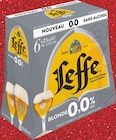 Bière d'Abbaye Blonde Sans Alcool 0.0% - LEFFE en promo chez Intermarché Super Calais à 1,70 €
