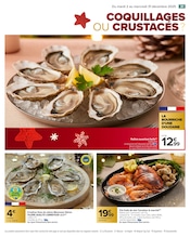 Huîtres Angebote im Prospekt "UN Noël POUR TOUS LES GOÛTS" von Carrefour auf Seite 31