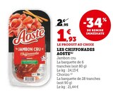 Les chiffonades - Aoste - Super U à Quimper Les chiffonades - Aoste en promo chez Super U Quimper à 1,93 €