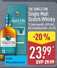 Single Malt Scotch Whisky von The Singleton im aktuellen ALDI Nord Prospekt für 23,99 €