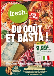 Catalogue Fresh "DU GOÛT ET BASTA !" à Mouilleron-le-Captif et alentours, 4 pages, 01/10/2024 - 08/10/2024