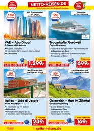 Netto Marken-Discount Discounter Reisen im Prospekt 