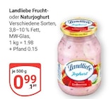GLOBUS Broderstorf - Frucht- oder Naturjoghurt Angebot im Prospekt Frucht- oder Naturjoghurt bei GLOBUS im Broderstorf Prospekt für 0,99 €