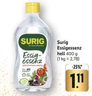 Essigessenz hell Angebote von Surig bei E center Heilbronn für 1,11 €