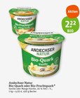 Bio-Quark oder Bio-Fruchtquark von Andechser Natur im aktuellen tegut Prospekt für 2,22 €