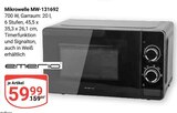 Mikrowelle MW-131692 im Angebot bei GLOBUS in Frechen Mikrowelle MW-131692 Angebote von Emerio bei GLOBUS Frechen für 59,99 €
