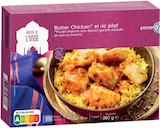 Promo Butter chicken et riz pilaf à 4,95 € dans le catalogue Picard à Chouilly