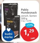 Entenfilet Hundesnack Angebote von Pablo bei budni Lüneburg für 1,29 €