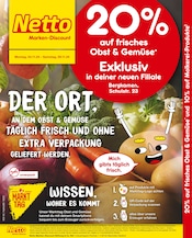 Aktueller Netto Marken-Discount Discounter Prospekt in Bergkamen und Umgebung, "20% auf frisches Obst und Gemüse" mit 4 Seiten, 04.11.2024 - 09.11.2024