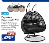 Polyrattan-Hängesessel TWIN im Angebot bei ALDI Nord in Gera Polyrattan-Hängesessel TWIN Angebote bei ALDI Nord Gera für 429,00 €