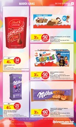 Prix et réduction Kinder dans le prospectus Intermarché Express en cours Offre Kinder dans le catalogue Intermarché Express du moment à la page 21