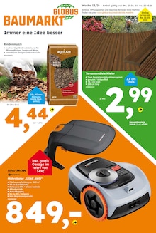 Aktueller Globus-Baumarkt Prospekt für Nack und Ungebung, Seiten zum blättern Globus-Baumarkt Prospekt Immer eine Idee besser mit Seiten in Nack und Umgebung