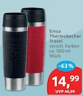 Thermobecher Travel von Emsa für 14,99 € bei budni im Angebot Thermobecher Travel von Emsa im aktuellen budni Prospekt