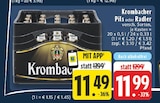 Pils im Angebot bei EDEKA in Kaarst Pils Angebote von Krombacher bei EDEKA Kaarst für 11,49 €