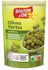 Olives vertes farcies herbes de provence & saveur ail - BOUTON D'OR dans le catalogue Intermarché