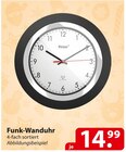 Funk-Wanduhr Angebote bei famila Nordost Hamburg für 14,99 €