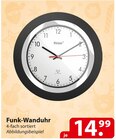 Funk-Wanduhr im Angebot bei famila Nordost in Hamburg Funk-Wanduhr Angebote bei famila Nordost Hamburg für 14,99 €