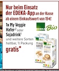 My Veggie Hafer oder Sojadrink von EDEKA Bio im aktuellen EDEKA Prospekt für 